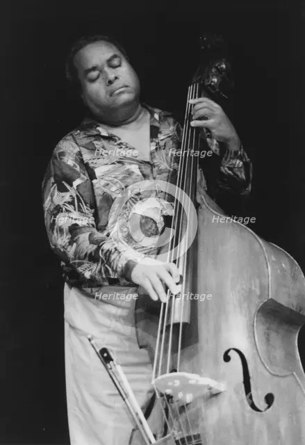 Ray Drummond, Jazz Inn Party, Nordwijk, the Netherlands, 1989. Creator: Brian Foskett.