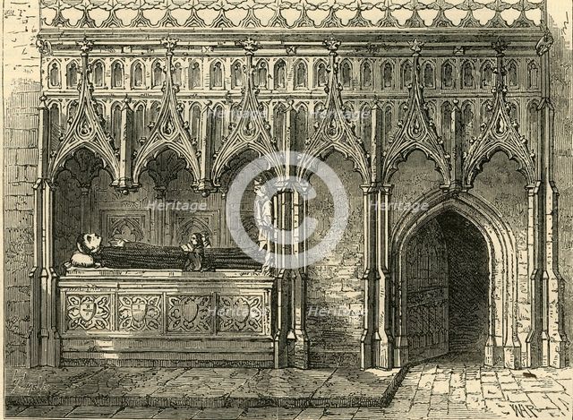'Rayer's Tomb', (c1872). Creator: Unknown.