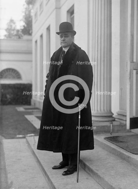 Raymond T. Baker, U.S. Mint, 1917. Creator: Harris & Ewing.