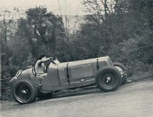 Raymond Mays (E.R.A.) breaking the record, 1935; the Shelsey Walsh Hill Climb 1937