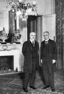Raymond Poincare, French politician, 1920. Creator: Unknown