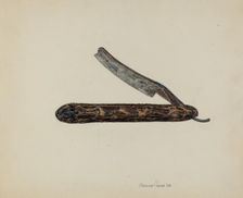 Razor, 1938. Creator: Clarence Secor