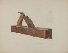 Rabbet Plane, 1938. Creator: Clarence Secor