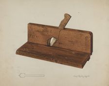 Rabbet Plane, 1938. Creator: Lloyd Charles Lemcke