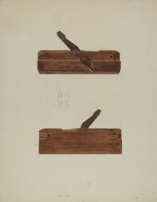 Rabbet Plane, c. 1937. Creator: Samuel Faigin