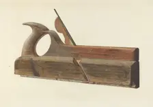 Rabbet Plane, c. 1938. Creator: Samuel Faigin