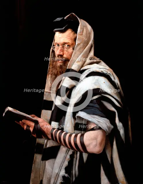 'Rabbi', 1892. Artist: Jan Styka