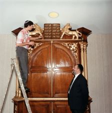 Rabbi Michael Bennstein, 1989. Creator: Sidney Harris