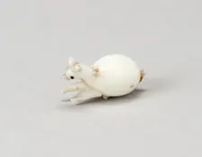 Rabbit, France, 18th century. Creator: Verres de Nevers