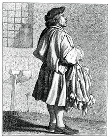 Rabbit Skins!, 1737-1742.Artist: Bouchardon
