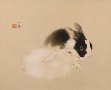 Rabbits, c1939. Creator: Takeuchi, Seiho (1864-1942)