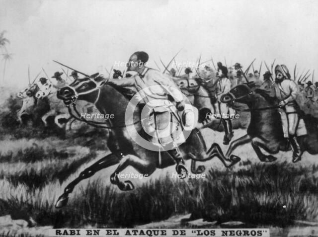 'Rabi in the Attack of "The Blacks"', 1895, (1920s).  Creator: Unknown.