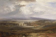 Raby Castle, the Seat of the Earl of Darlington, 1817. Creator: JMW Turner