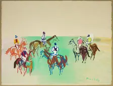 Race Course, 20th century. Creator: Raoul Dufy