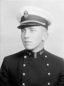 Race F. Crane, Midshipman - Portrait, 1933. Creator: Harris & Ewing