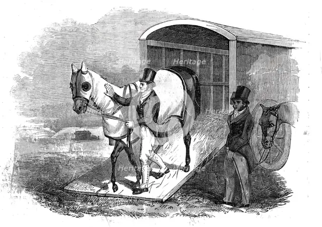 Race-horse van, 1844. Creator: Unknown.