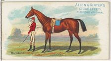 Raceland, from The World's Racers series (N32) for Allen & Ginter Cigarettes, 1888. Creator: Allen & Ginter