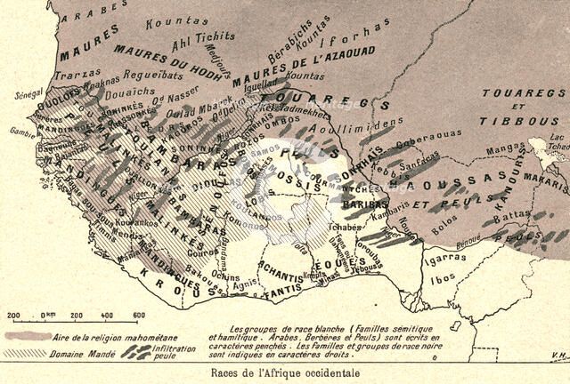 ''Races de l'Afrique occidentale; L'Ouest Africain', 1914. Creator: Unknown.