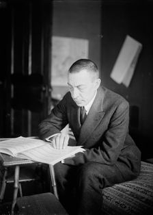 Rach'off [i.e. Rachmaninoff], between c1915 and c1920. Creator: Bain News Service