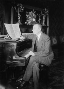 Rachmaninoff, between c1915 and c1920. Creator: Bain News Service