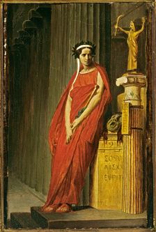 Rachel (1821-1858), en costume de tragédie, c1859. Creator: Jean-Leon Gerome
