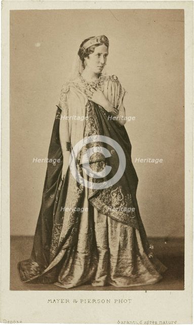 Rachel as Phèdre, Mid of the 19th cen..