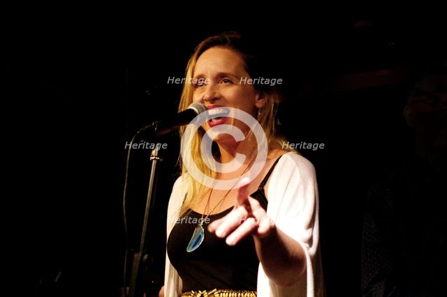 Rachel Sutton, Rachel Sutton Quartet, Verdict Jazz Club, Brighton, East Sussex, 24 Sept 2022. Creator: Brian O'Connor.