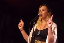 Rachel Sutton, Rachel Sutton Quartet, Verdict Jazz Club, Brighton, East Sussex, 24 Sept 2022. Creator: Brian O'Connor