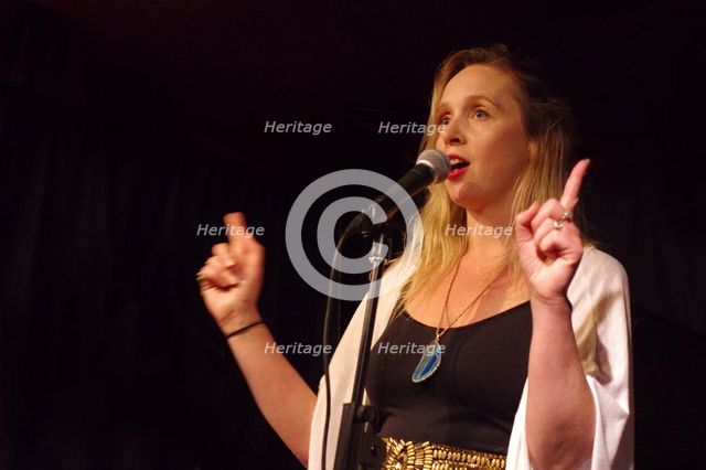 Rachel Sutton, Rachel Sutton Quartet, Verdict Jazz Club, Brighton, East Sussex, 24 Sept 2022. Creator: Brian O'Connor.