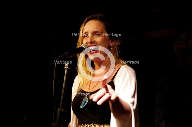 Rachel Sutton, Rachel Sutton Quartet, Verdict Jazz Club, Brighton, East Sussex, 24 Sept 2022. Creator: Brian O'Connor.