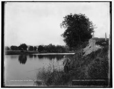 Racine, Wis., Cedar Bend, Root River, c1898. Creator: Unknown