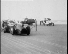 Racing Car Driving Past the Camera, 1933. Creator: British Pathe Ltd