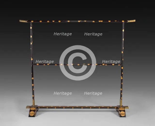 Rack for Noh Robe, 1615-1868. Creator: Unknown.