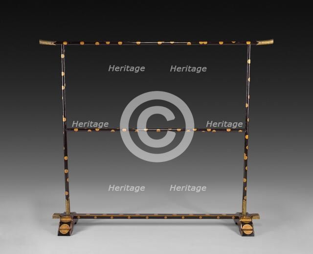 Rack for Noh Robe, 1615-1868. Creator: Unknown.
