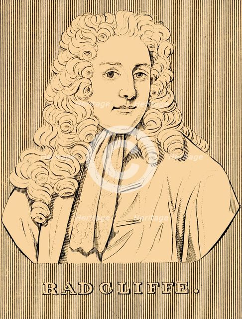 'Radcliffe', (1650-1714), 1830. Creator: Unknown.