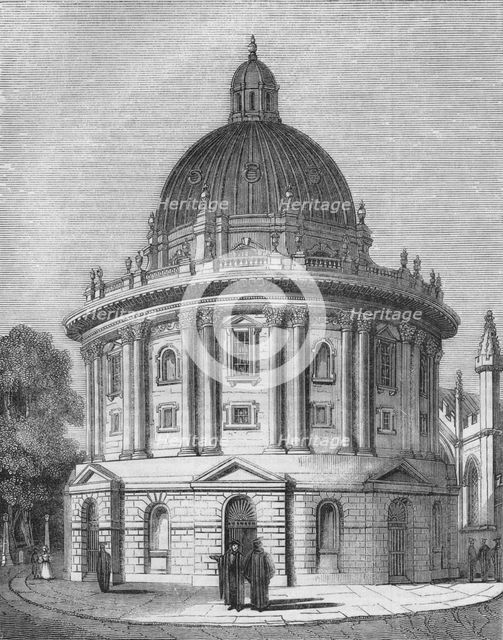'Radcliffe's Library', 1845. Artist: Unknown.