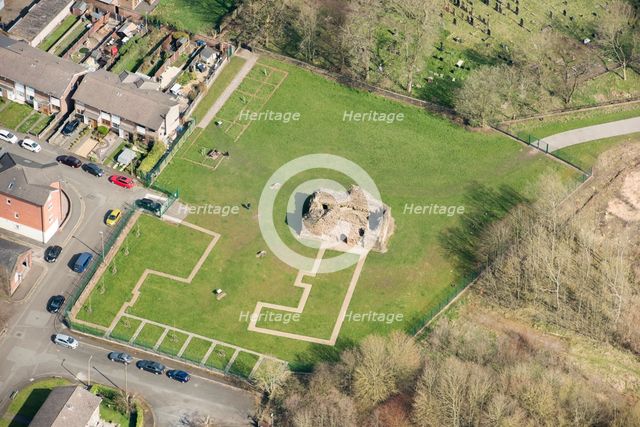 Radcliffe Tower and site of old manor house, Bury, 2019. Creator: Historic England.