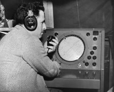 Radar operator, Marshall Plan, 1947-1951