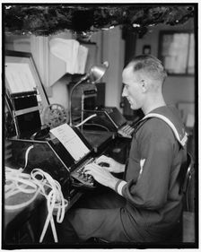 Radio, 1919. Creator: Harris & Ewing