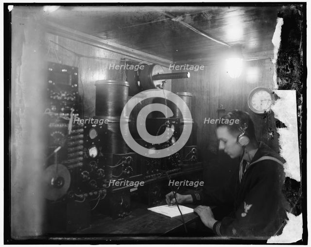 Radio, between 1910 and 1920. Creator: Harris & Ewing.