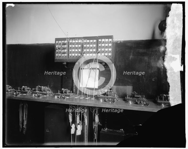 Radio, between 1910 and 1920. Creator: Harris & Ewing.