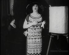 Radio Performers Playing Music and Singing, 1922. Creator: British Pathe Ltd