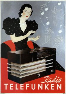 Radio Telefunken, 1935. Artist: Anonymous