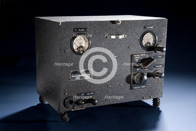 Radio, Transmitter, Pan Am, Lockheed Sirius "Tingmissartoq", Lindbergh, Mod 10C2, 1931-1933. Creator: Pan American World Airways.