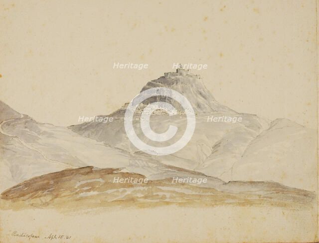 Radicofane, 1841. Creator: Miner Kilbourne Kellogg.