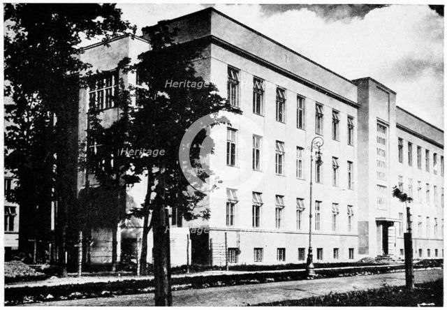 Radium Institute, Warsaw, Poland, 1932.  Artist: Anon