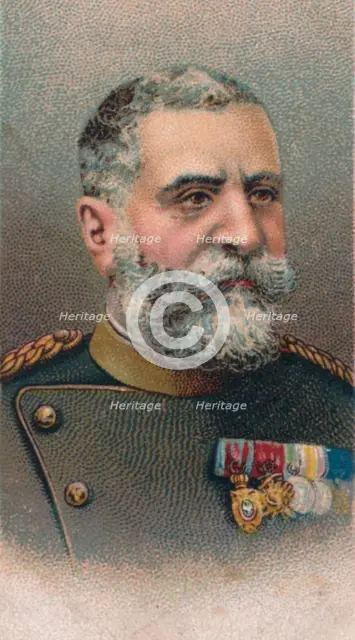 Radomir Putnik (1847-1917), Serbian Field Marshal, 1917. Artist: Unknown