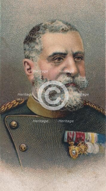 Radomir Putnik (1847-1917), Serbian Field Marshal, 1917. Artist: Unknown