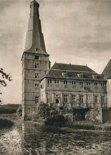 Raesfeld (Westfalen). Wasserschloß 1931. Artist: Kurt Hielscher