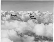 RAF Film Production Unit film still showing a hurribomber in flight, 1942. Creator: Royal Air Force Fim Production Unit